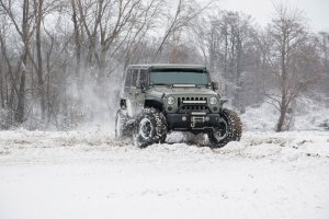 Jeep Wrangler Suspension Lift Kit - Front + Rear - Rough Country - 4 Inch Lift Kit | X-Series | V2 - '07-'10